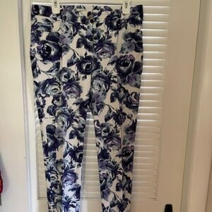 Cache Floral Pant 12 EUC